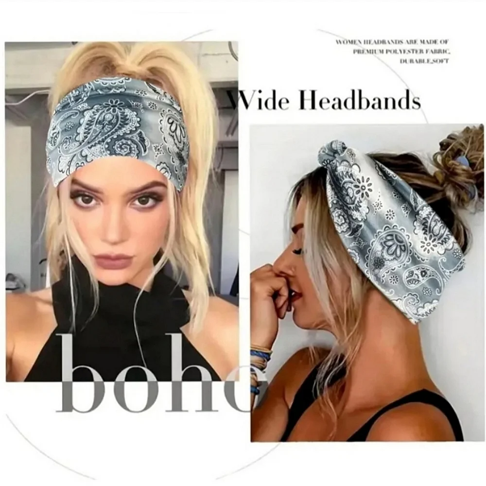 Boho Paisley Headband